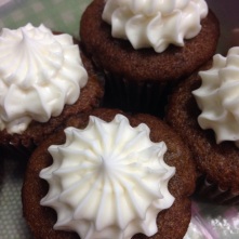 Banana Cupakes with Cream Cheese Frosting